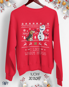 Olaf Frozen Christmas Sweater Dog Lover