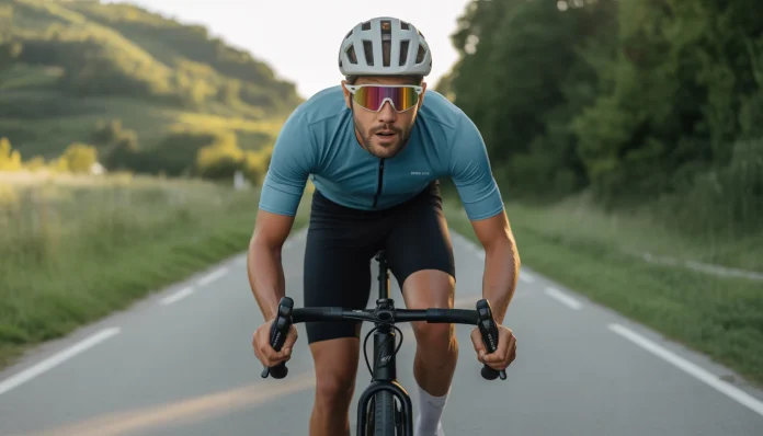 cycliste-en-pleine-action-torse-visage-net